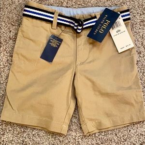 Polo Boys Khaki Shorts- 2T